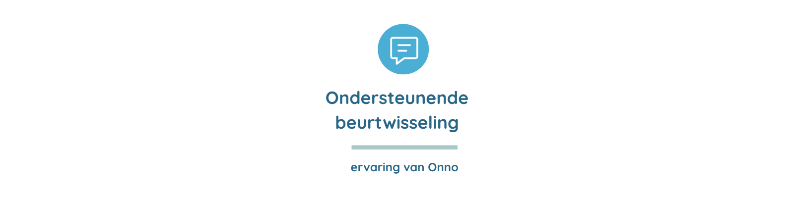 Lees meer over het artikel Ondersteunende beurtwisseling